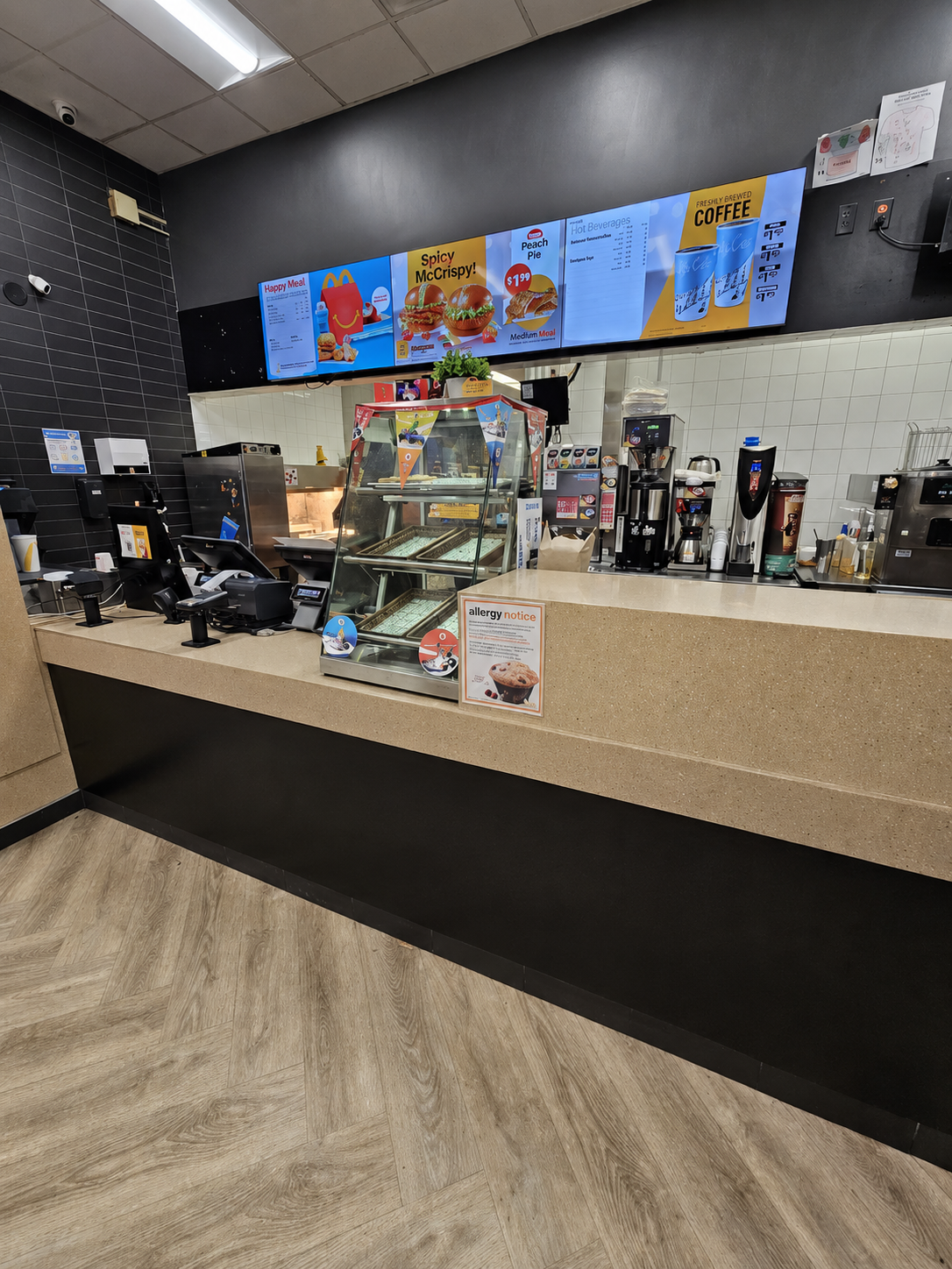 Wal-Mart McDonald's exterior